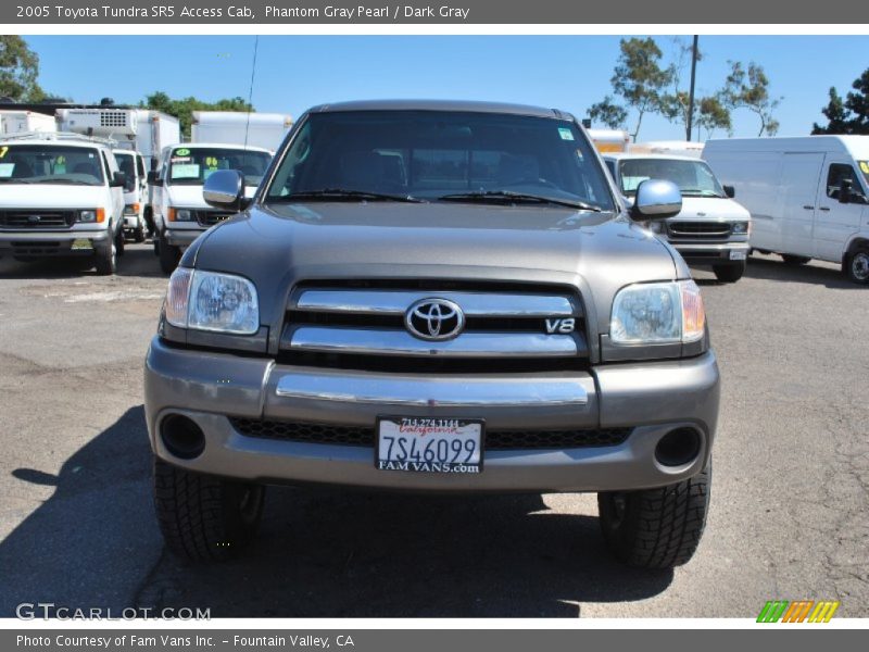 Phantom Gray Pearl / Dark Gray 2005 Toyota Tundra SR5 Access Cab