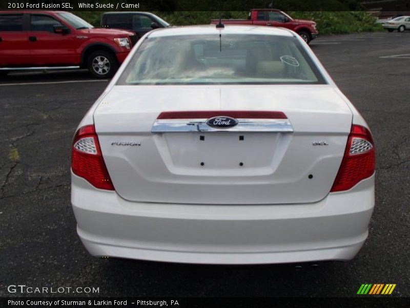 White Suede / Camel 2010 Ford Fusion SEL