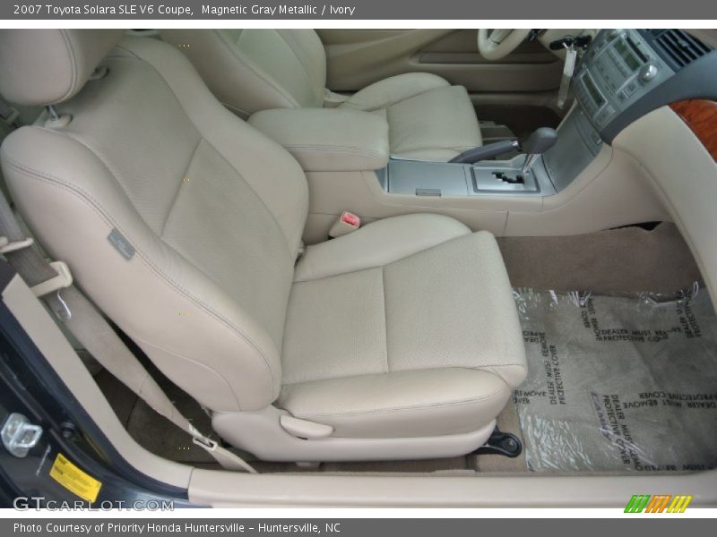 Magnetic Gray Metallic / Ivory 2007 Toyota Solara SLE V6 Coupe