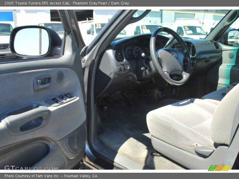 Phantom Gray Pearl / Dark Gray 2005 Toyota Tundra SR5 Access Cab
