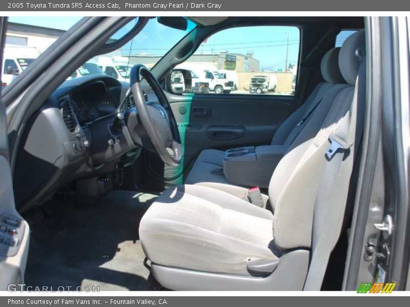 Phantom Gray Pearl / Dark Gray 2005 Toyota Tundra SR5 Access Cab