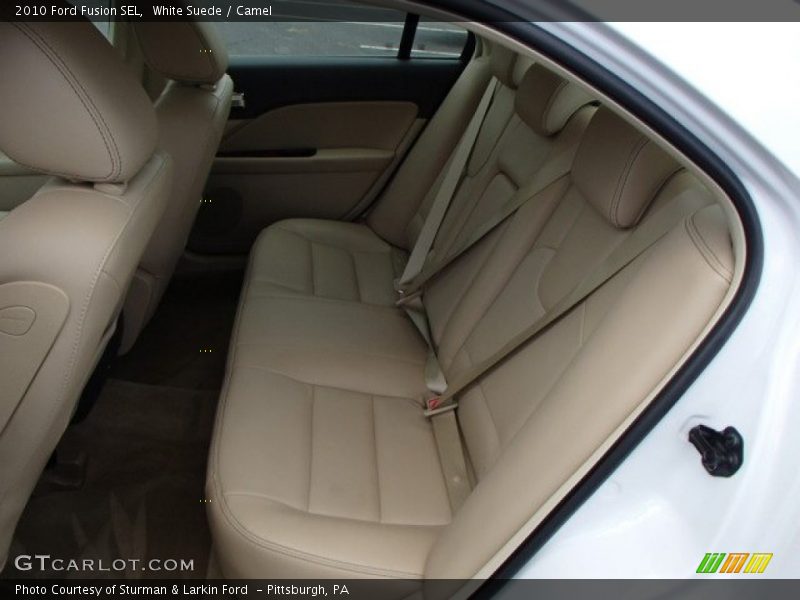 White Suede / Camel 2010 Ford Fusion SEL