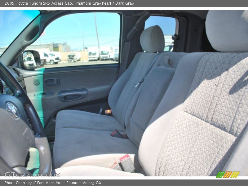 Phantom Gray Pearl / Dark Gray 2005 Toyota Tundra SR5 Access Cab