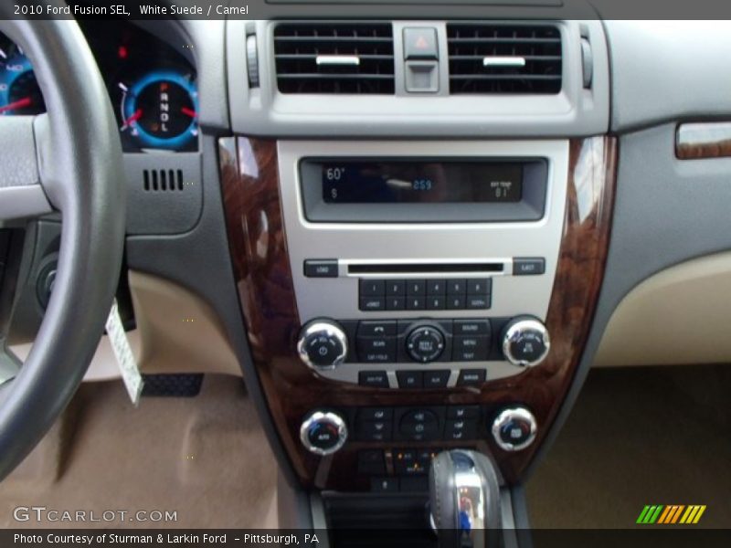 White Suede / Camel 2010 Ford Fusion SEL