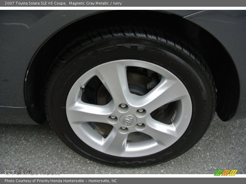 Magnetic Gray Metallic / Ivory 2007 Toyota Solara SLE V6 Coupe