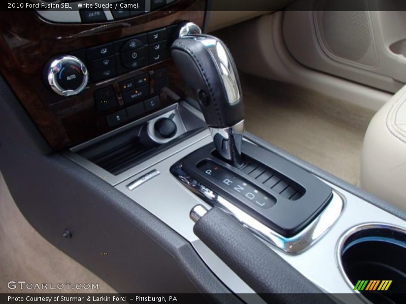 White Suede / Camel 2010 Ford Fusion SEL