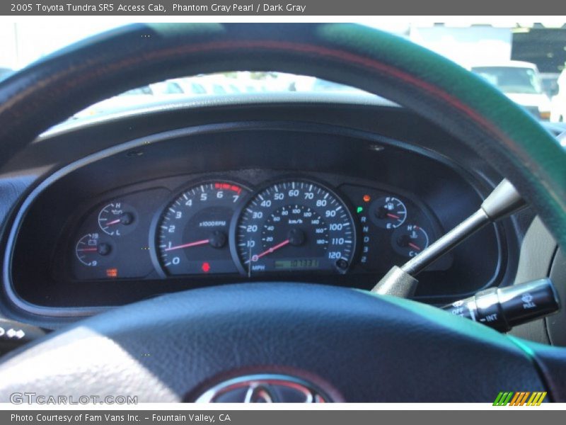 Phantom Gray Pearl / Dark Gray 2005 Toyota Tundra SR5 Access Cab