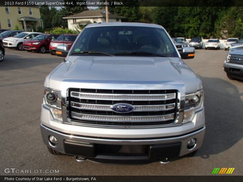  2013 F150 Lariat SuperCrew 4x4 Ingot Silver Metallic