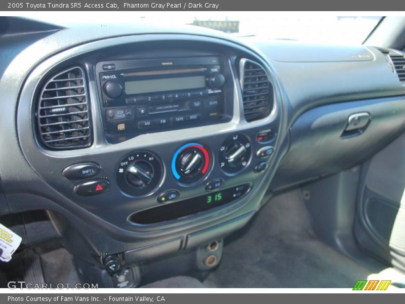 Phantom Gray Pearl / Dark Gray 2005 Toyota Tundra SR5 Access Cab