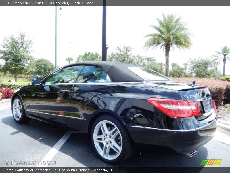 Black / Black 2013 Mercedes-Benz E 350 Cabriolet
