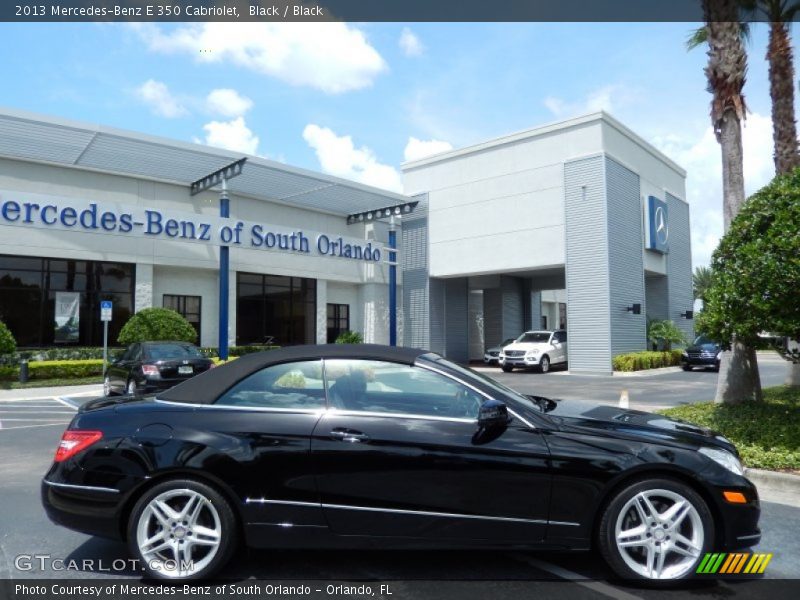 Black / Black 2013 Mercedes-Benz E 350 Cabriolet