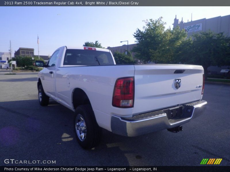 Bright White / Black/Diesel Gray 2013 Ram 2500 Tradesman Regular Cab 4x4