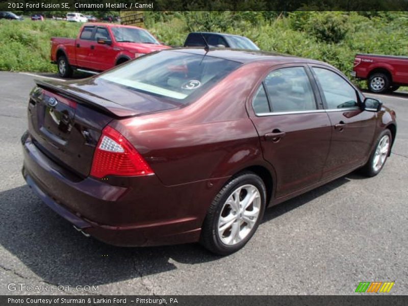 Cinnamon Metallic / Camel 2012 Ford Fusion SE