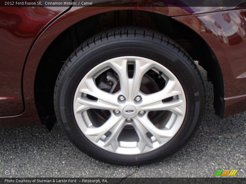 Cinnamon Metallic / Camel 2012 Ford Fusion SE