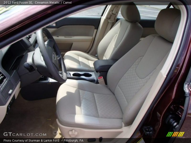 Cinnamon Metallic / Camel 2012 Ford Fusion SE