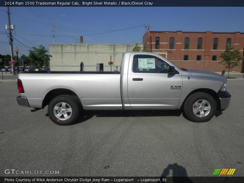  2014 1500 Tradesman Regular Cab Bright Silver Metallic