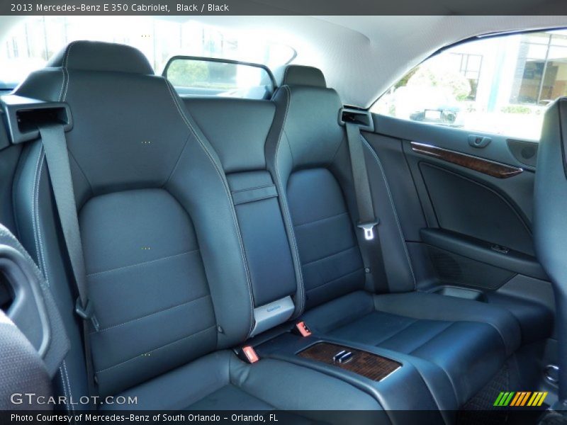 Black / Black 2013 Mercedes-Benz E 350 Cabriolet