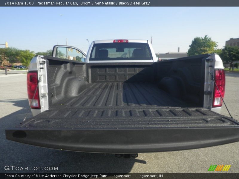 Bright Silver Metallic / Black/Diesel Gray 2014 Ram 1500 Tradesman Regular Cab