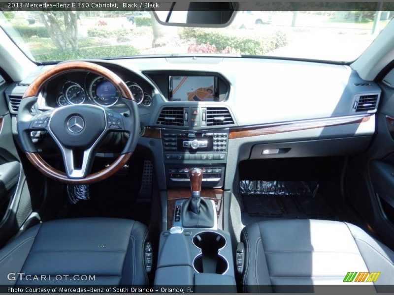 Black / Black 2013 Mercedes-Benz E 350 Cabriolet
