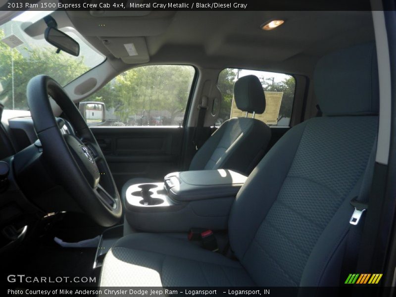 Mineral Gray Metallic / Black/Diesel Gray 2013 Ram 1500 Express Crew Cab 4x4