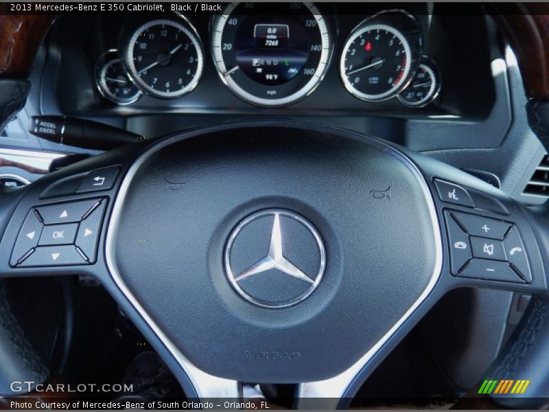 Black / Black 2013 Mercedes-Benz E 350 Cabriolet