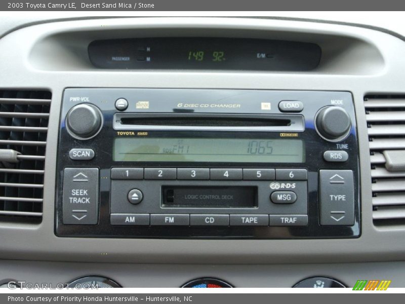 Desert Sand Mica / Stone 2003 Toyota Camry LE