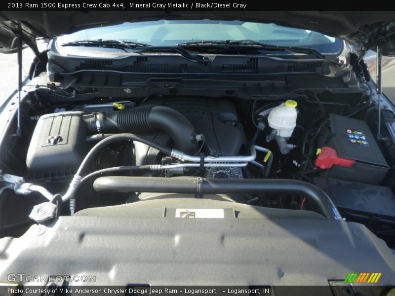 Mineral Gray Metallic / Black/Diesel Gray 2013 Ram 1500 Express Crew Cab 4x4