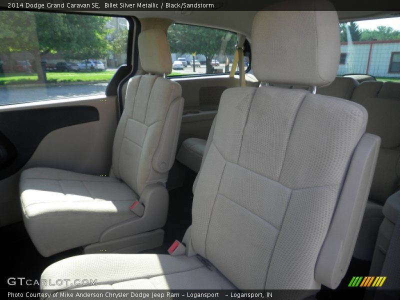 Billet Silver Metallic / Black/Sandstorm 2014 Dodge Grand Caravan SE