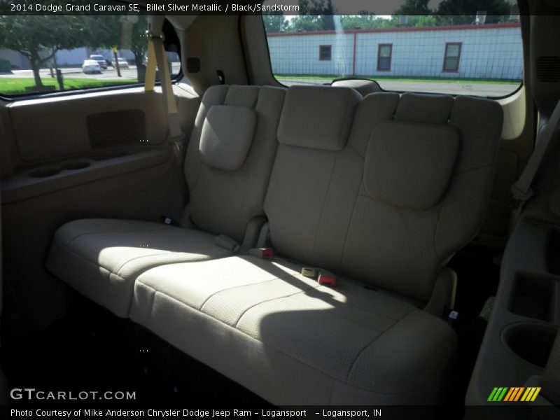 Billet Silver Metallic / Black/Sandstorm 2014 Dodge Grand Caravan SE