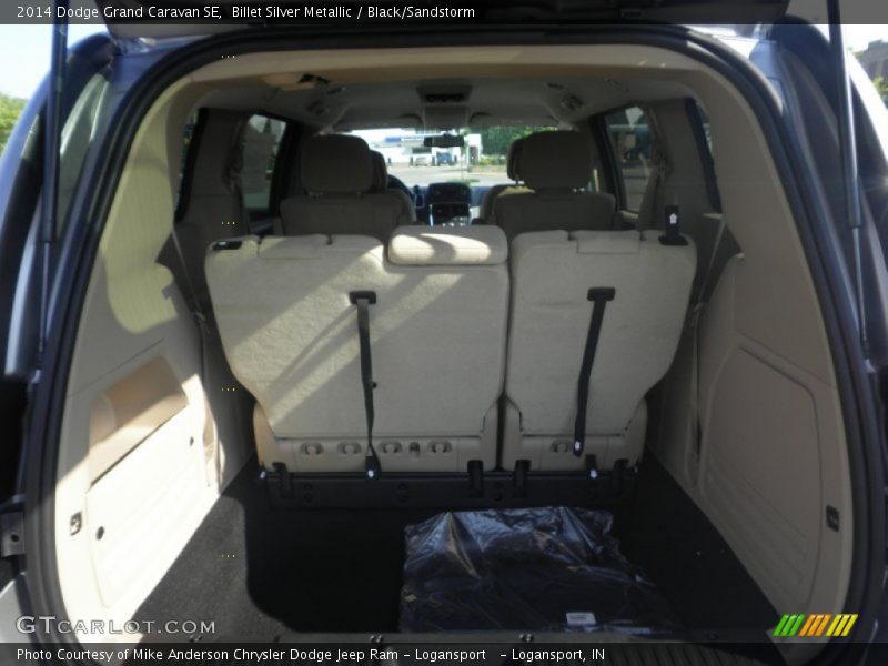 Billet Silver Metallic / Black/Sandstorm 2014 Dodge Grand Caravan SE