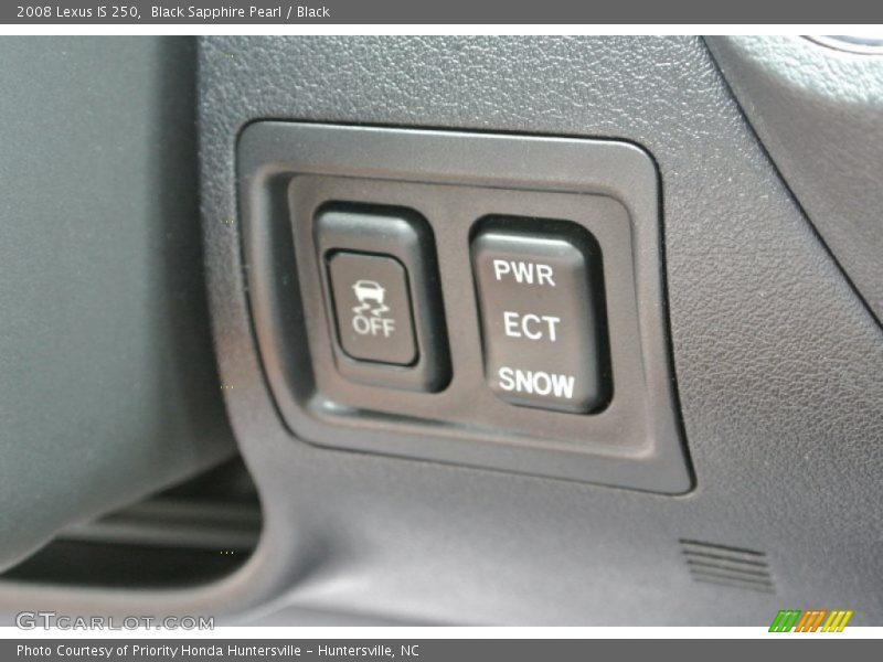 Black Sapphire Pearl / Black 2008 Lexus IS 250