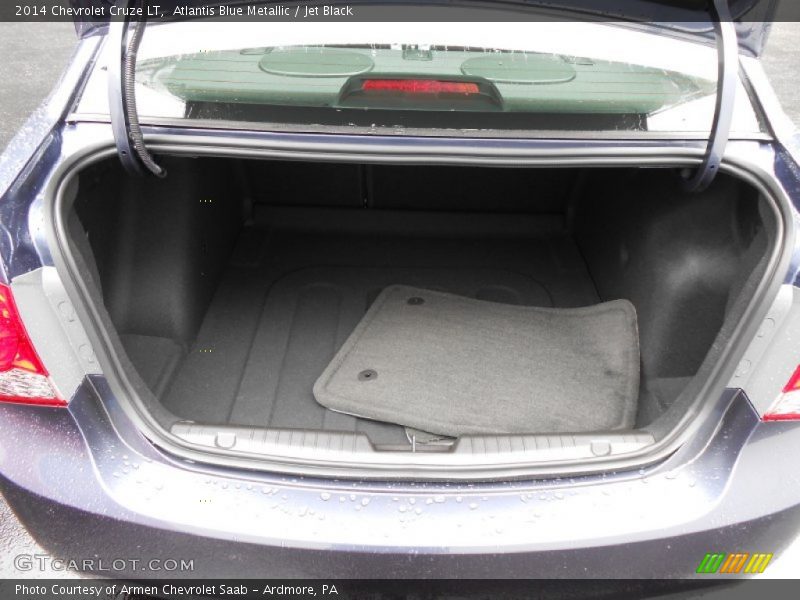 Atlantis Blue Metallic / Jet Black 2014 Chevrolet Cruze LT