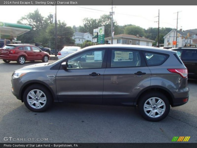 Sterling Gray / Charcoal Black 2014 Ford Escape S