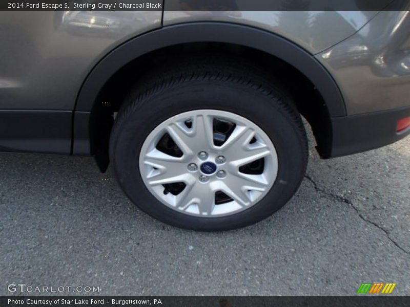 Sterling Gray / Charcoal Black 2014 Ford Escape S