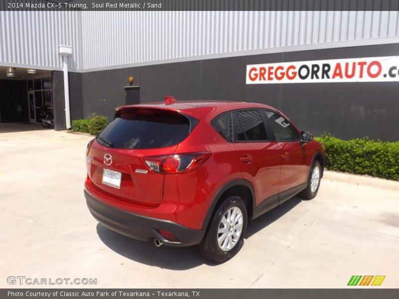 Soul Red Metallic / Sand 2014 Mazda CX-5 Touring