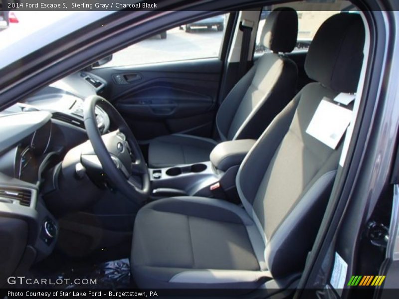 Sterling Gray / Charcoal Black 2014 Ford Escape S