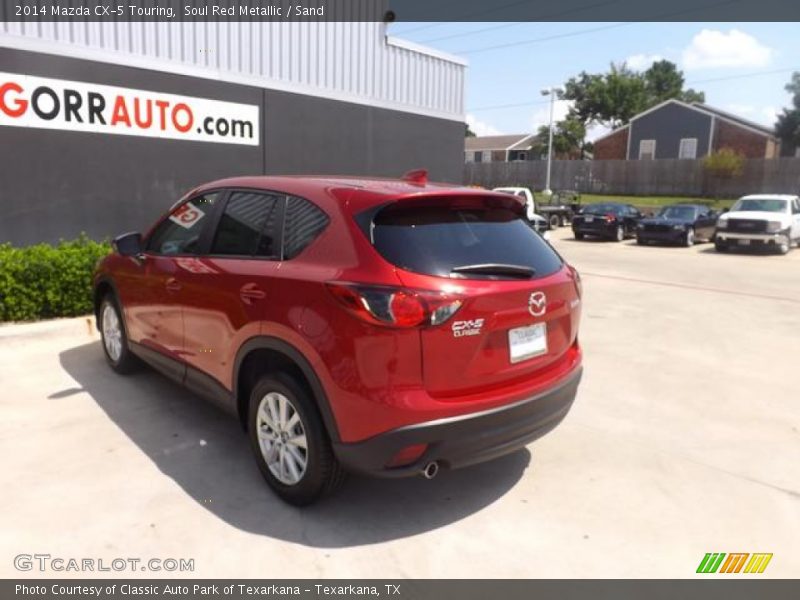 Soul Red Metallic / Sand 2014 Mazda CX-5 Touring