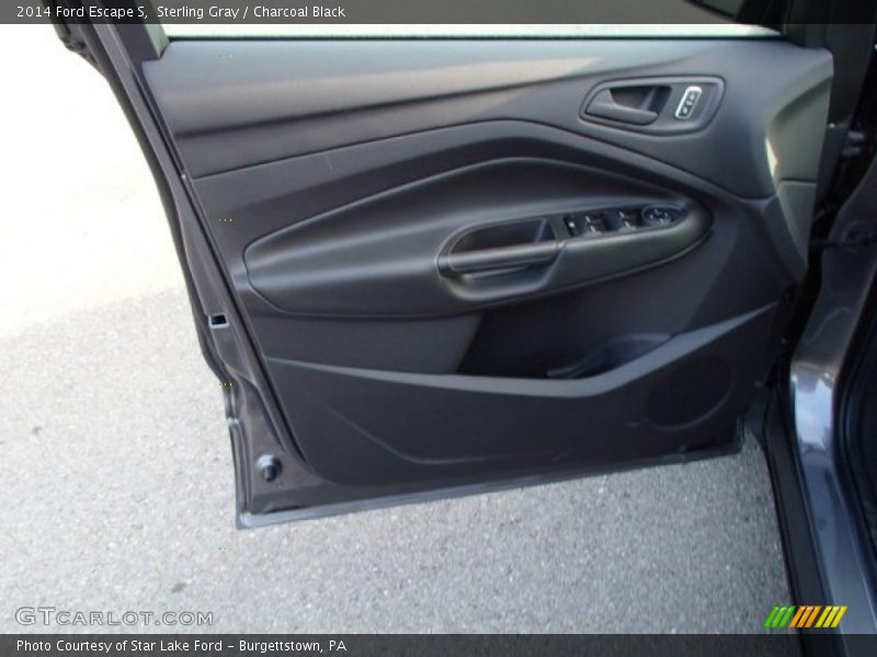 Sterling Gray / Charcoal Black 2014 Ford Escape S