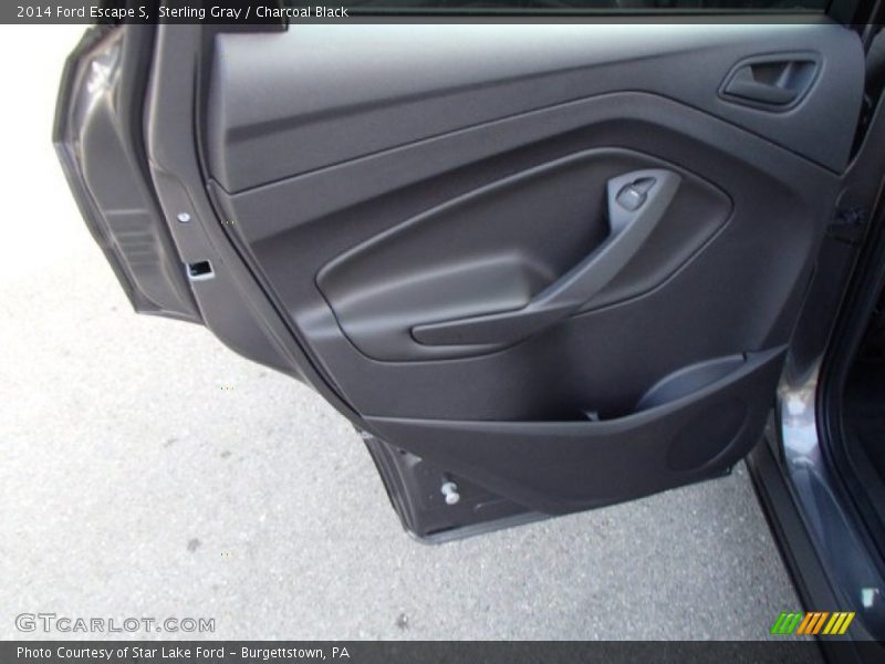 Sterling Gray / Charcoal Black 2014 Ford Escape S