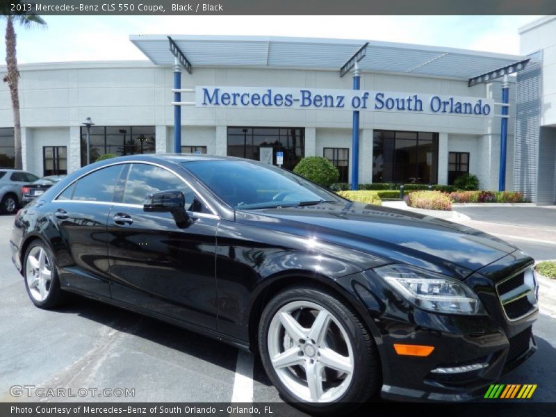 Black / Black 2013 Mercedes-Benz CLS 550 Coupe