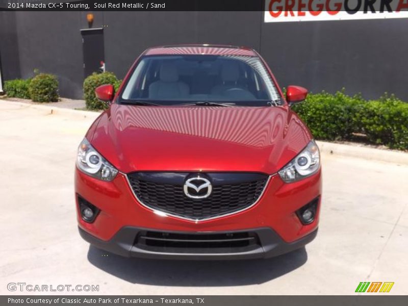 Soul Red Metallic / Sand 2014 Mazda CX-5 Touring