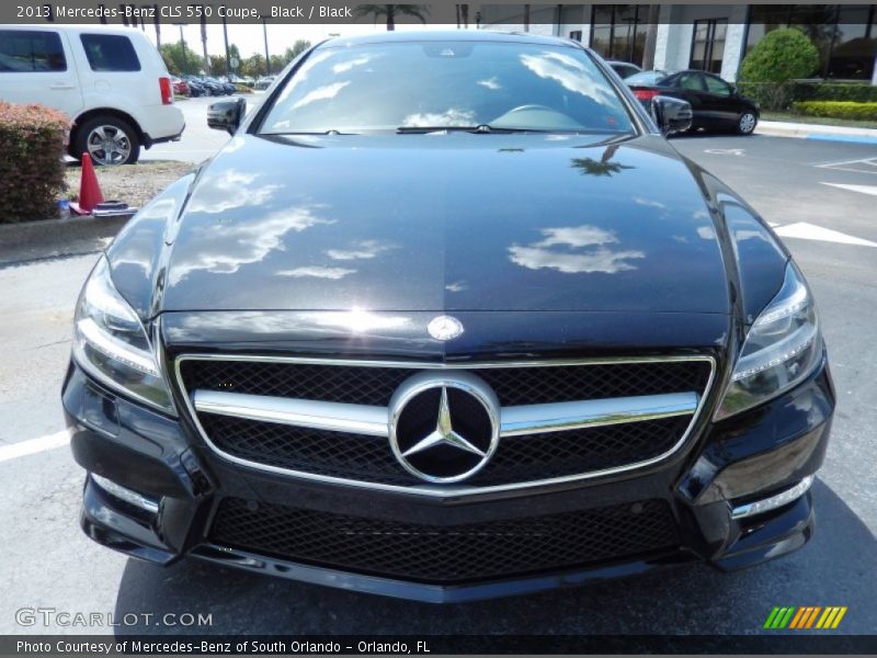 Black / Black 2013 Mercedes-Benz CLS 550 Coupe