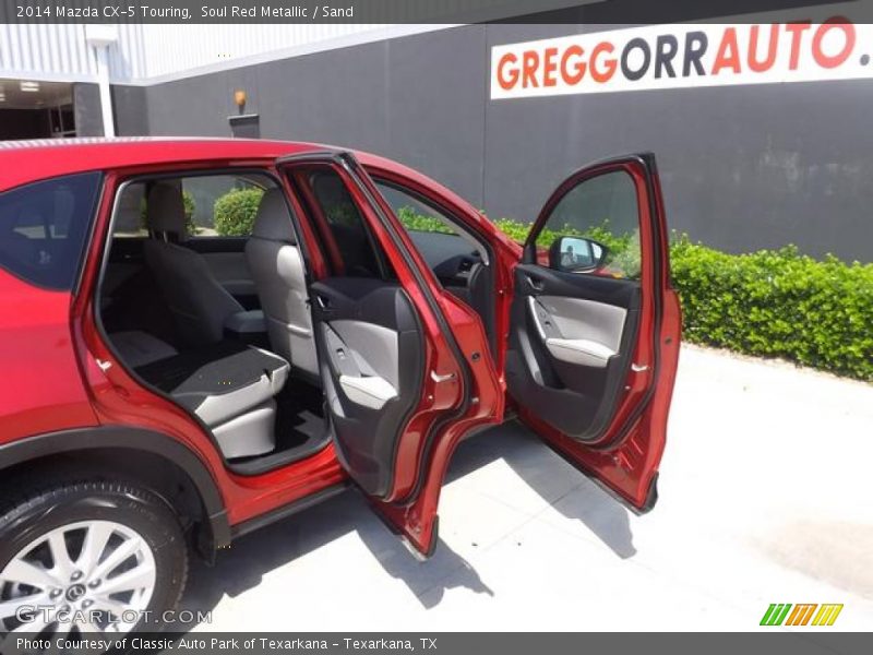 Soul Red Metallic / Sand 2014 Mazda CX-5 Touring