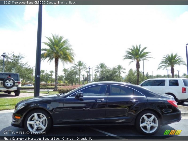 Black / Black 2013 Mercedes-Benz CLS 550 Coupe