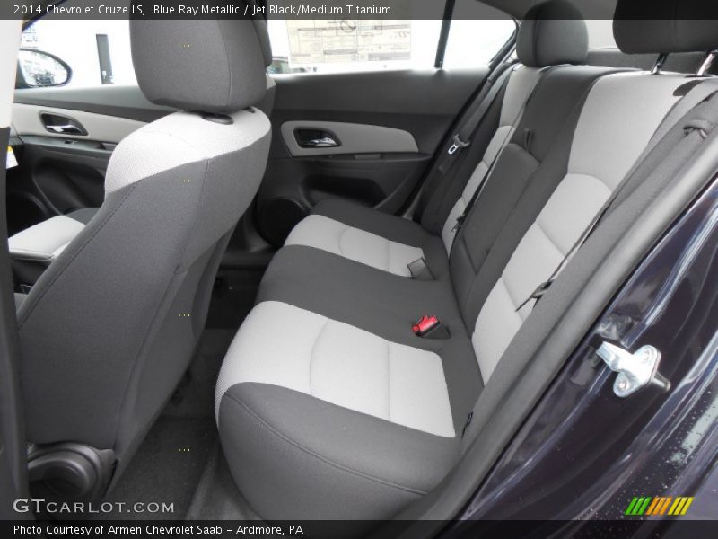 Blue Ray Metallic / Jet Black/Medium Titanium 2014 Chevrolet Cruze LS