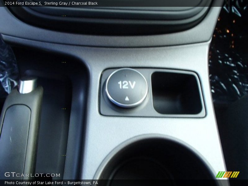 Sterling Gray / Charcoal Black 2014 Ford Escape S