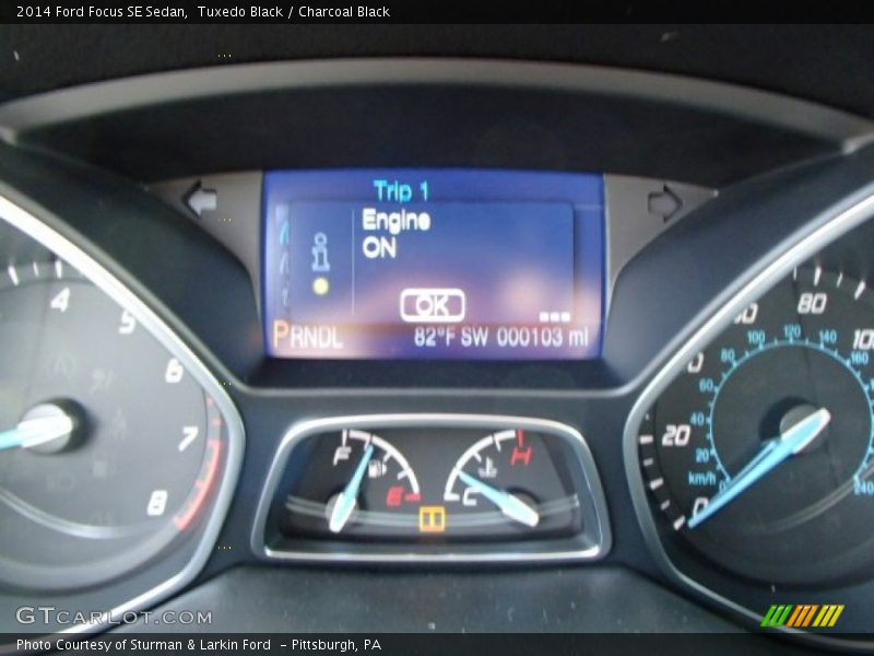 Tuxedo Black / Charcoal Black 2014 Ford Focus SE Sedan