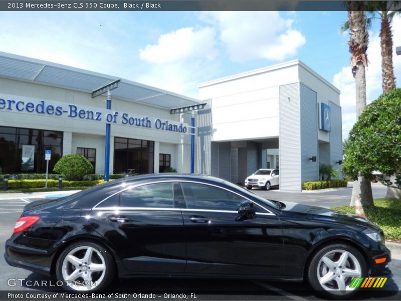 Black / Black 2013 Mercedes-Benz CLS 550 Coupe