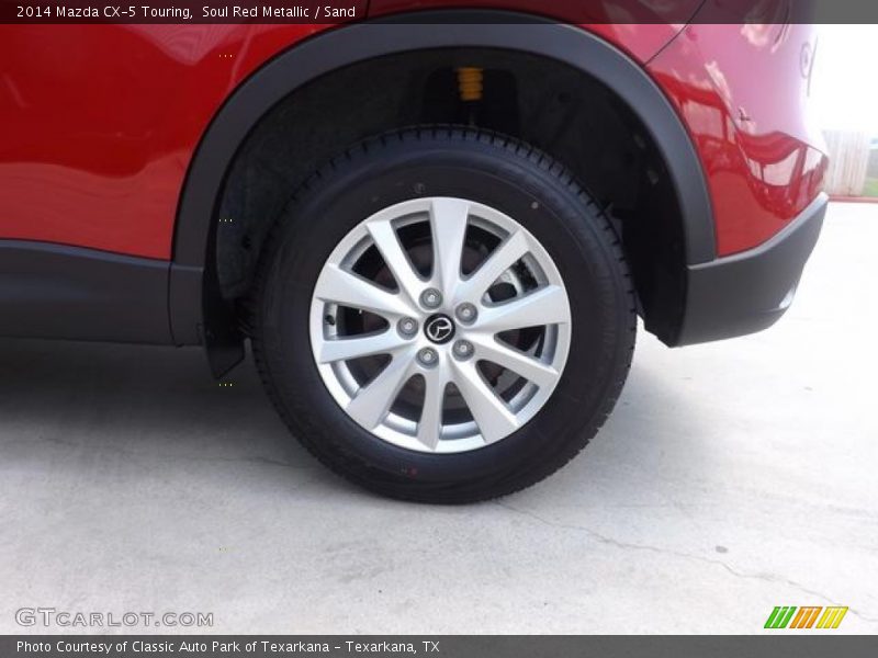 Soul Red Metallic / Sand 2014 Mazda CX-5 Touring