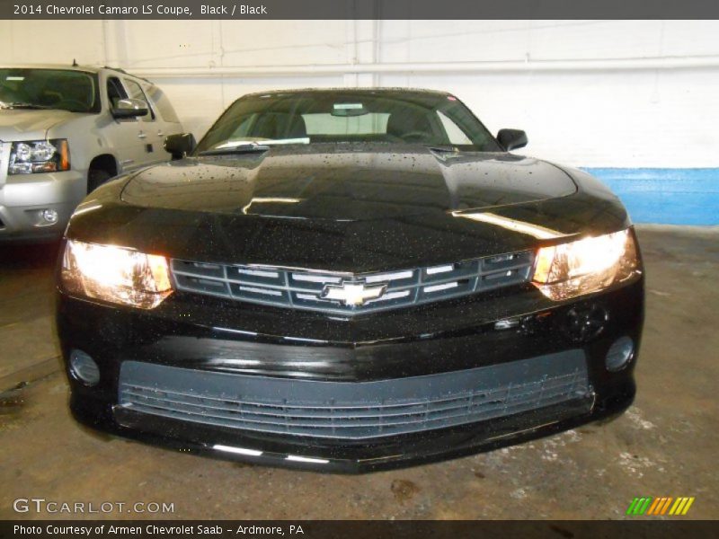 Black / Black 2014 Chevrolet Camaro LS Coupe